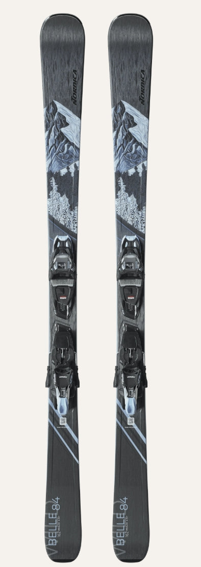 SKIS NORDICA WILDBELLE 84 + FIXATIONS MARKER TP2 LIGHT 11 FDT