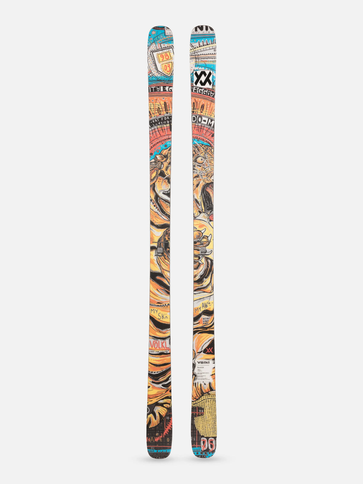 SKIS REVOLT 84